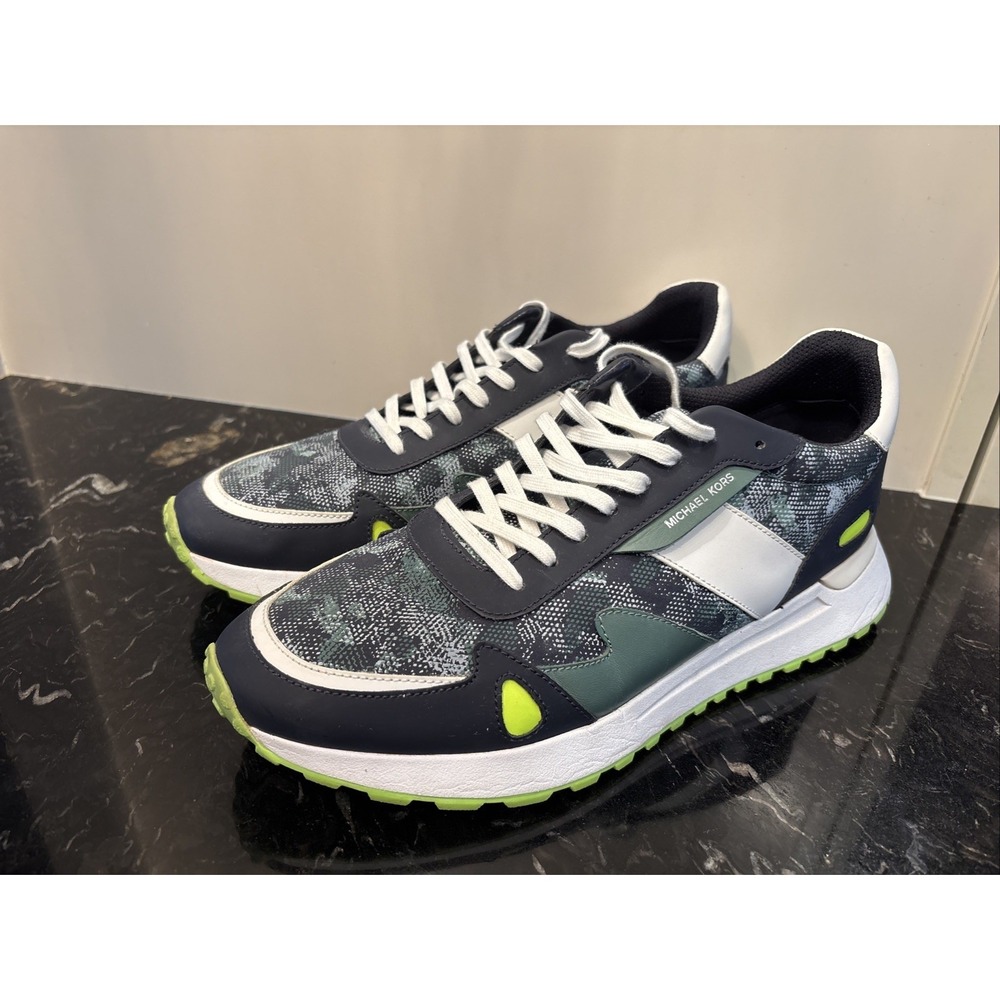 Michael Kors Men's Miles Camo Sneakers Size 11